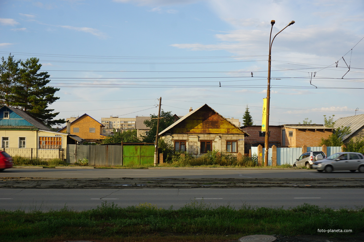 На проспекте Ленина.