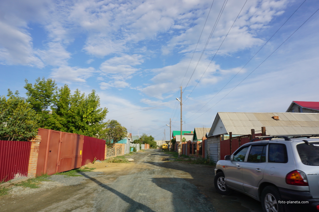 Улица Новомосковская.