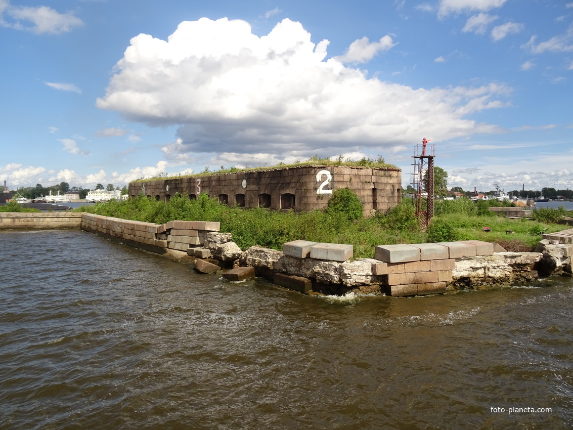 Место расположения батареи &quot;Князь Меншиков&quot;