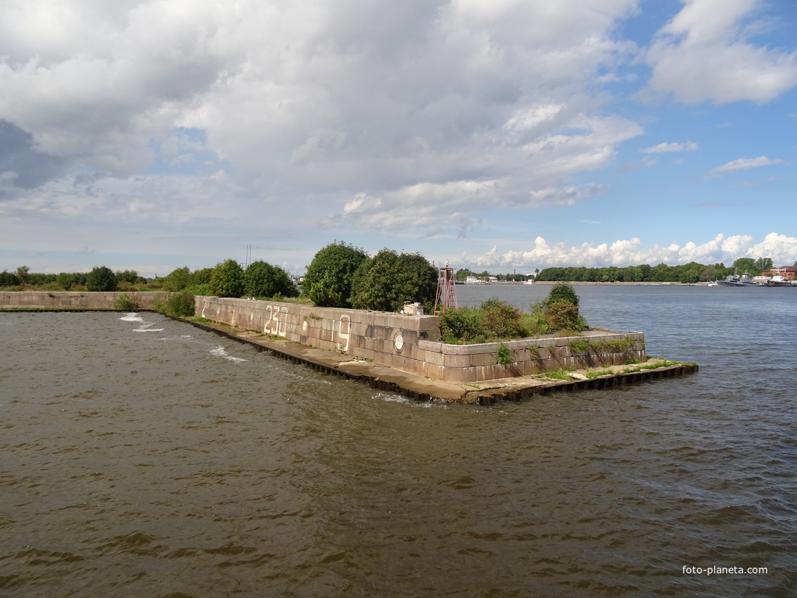 Место расположения батареи &quot;Князь Меншиков&quot;
