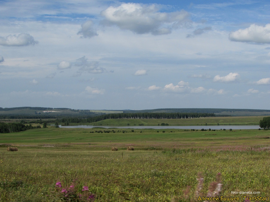 Озеро перед Партизанском, 2016г.