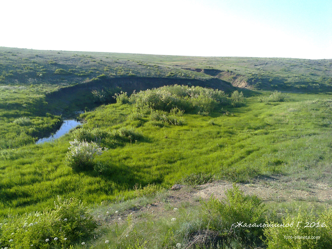 Пейзажи Карабутака, Оренбургская область.