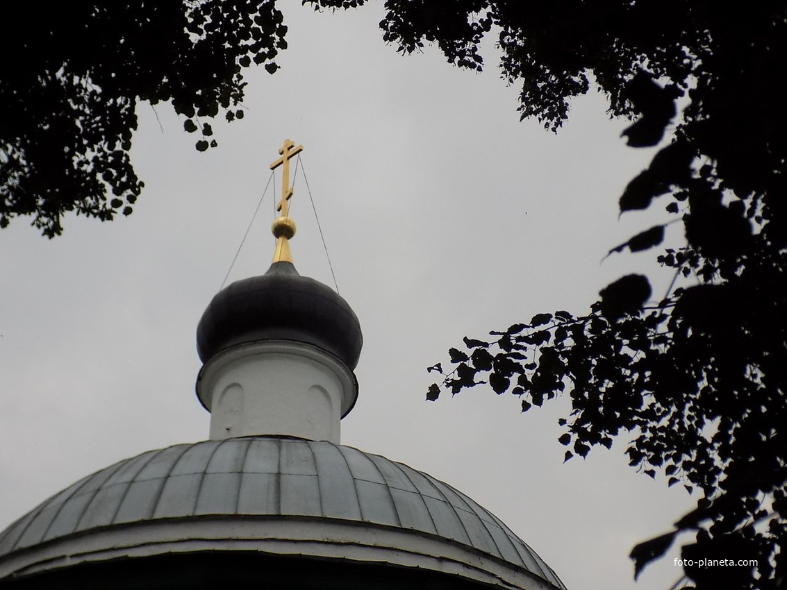 Спас-Деменск. Купол храма Преображения Господня