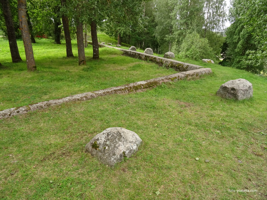 Территория крепости