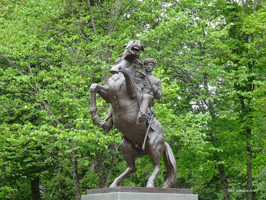 Памятник русским драгунам