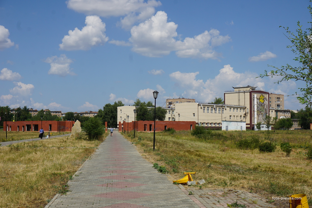 Центральный парк,бывший рынок.