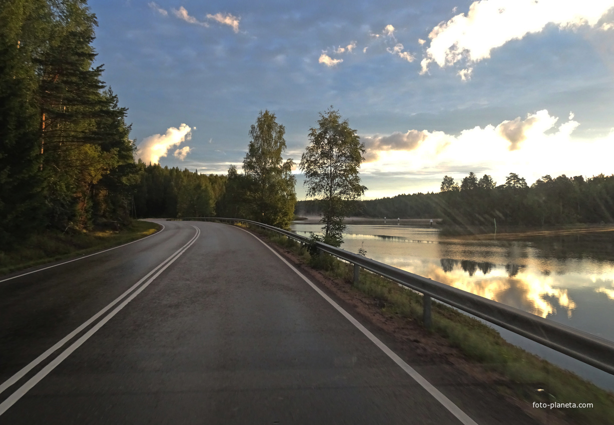 По дороге в Селезнево
