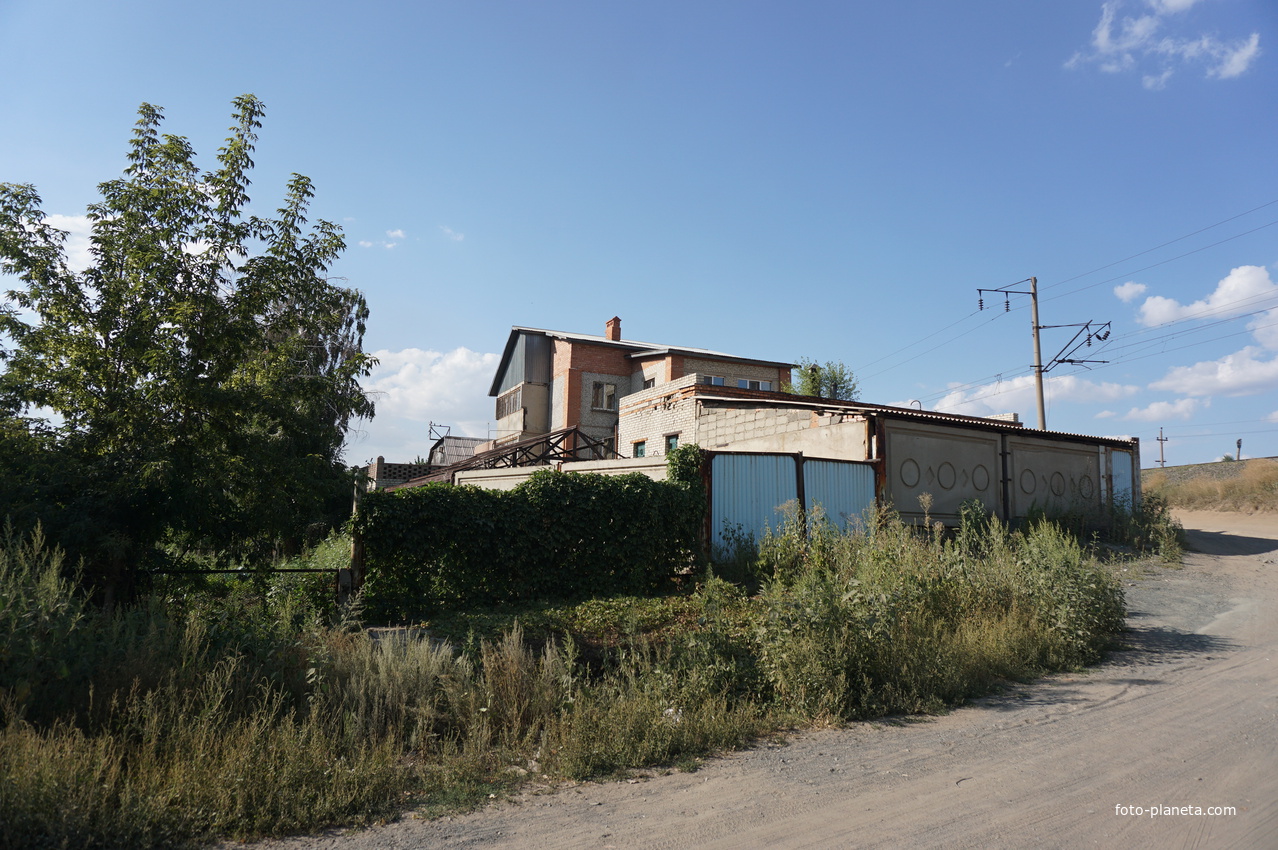 На улице Береговой.