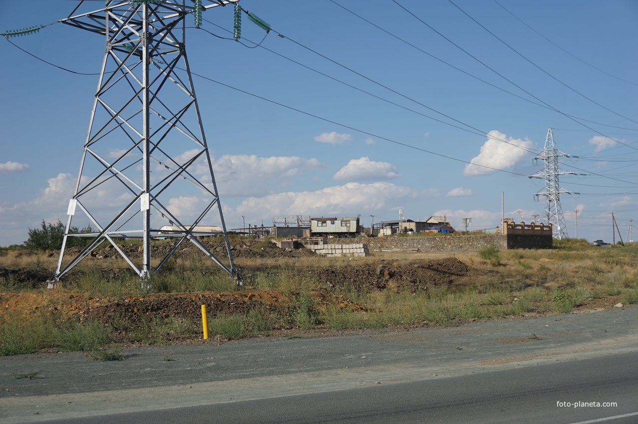 Окраины Орска.