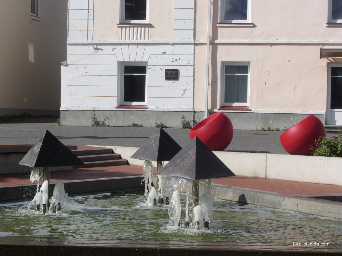 На площади в Йыхви