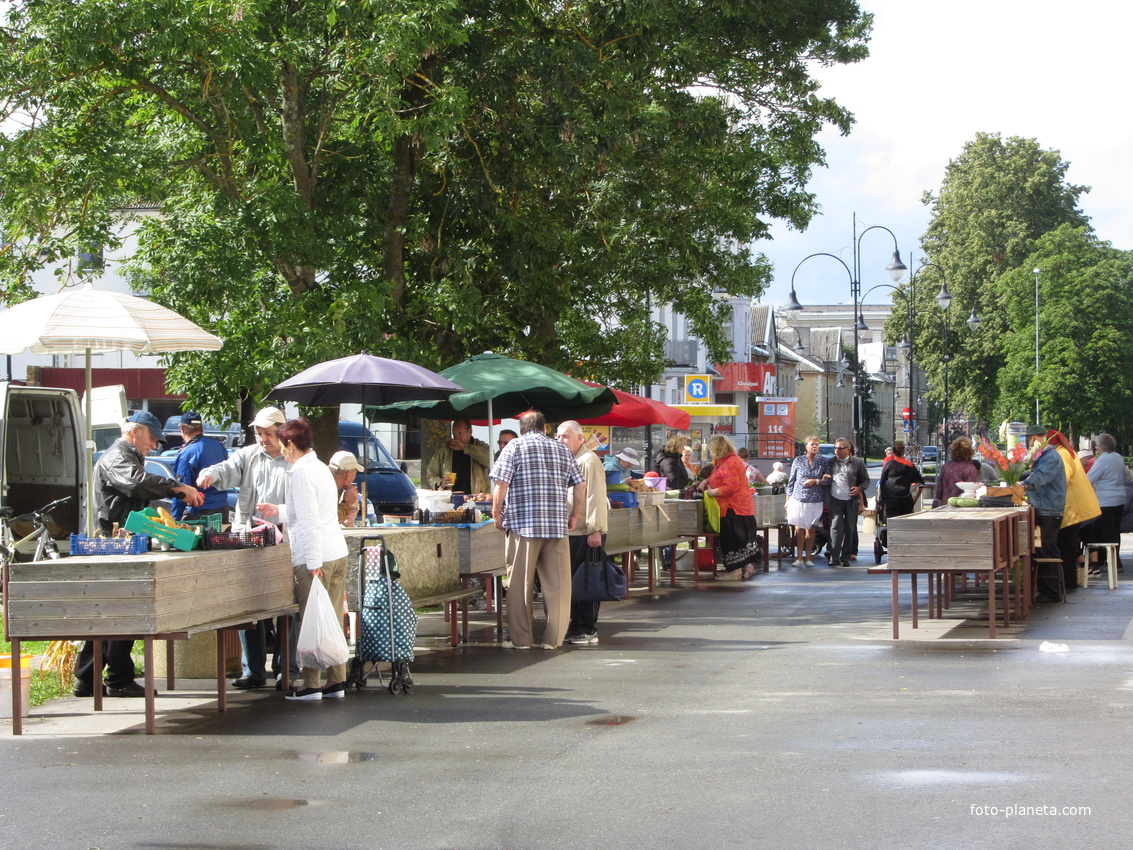 Lydia Koidula, Кохтла-Ярве, местный рынок