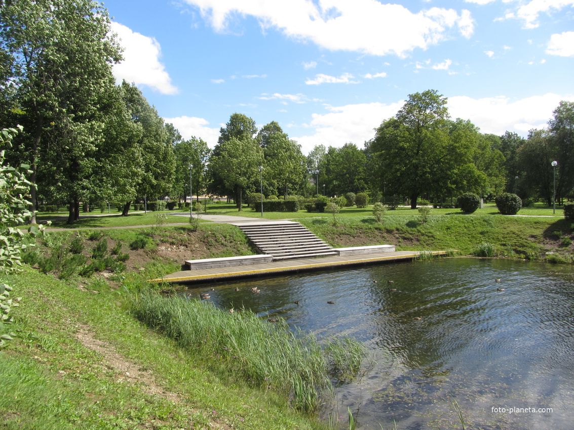 Кохтла-Ярве,  в городском парке