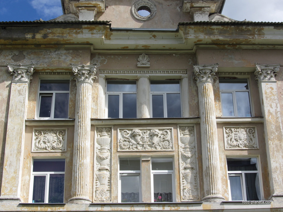 Keskallee, Кохтла-Ярве, фрагмент здания