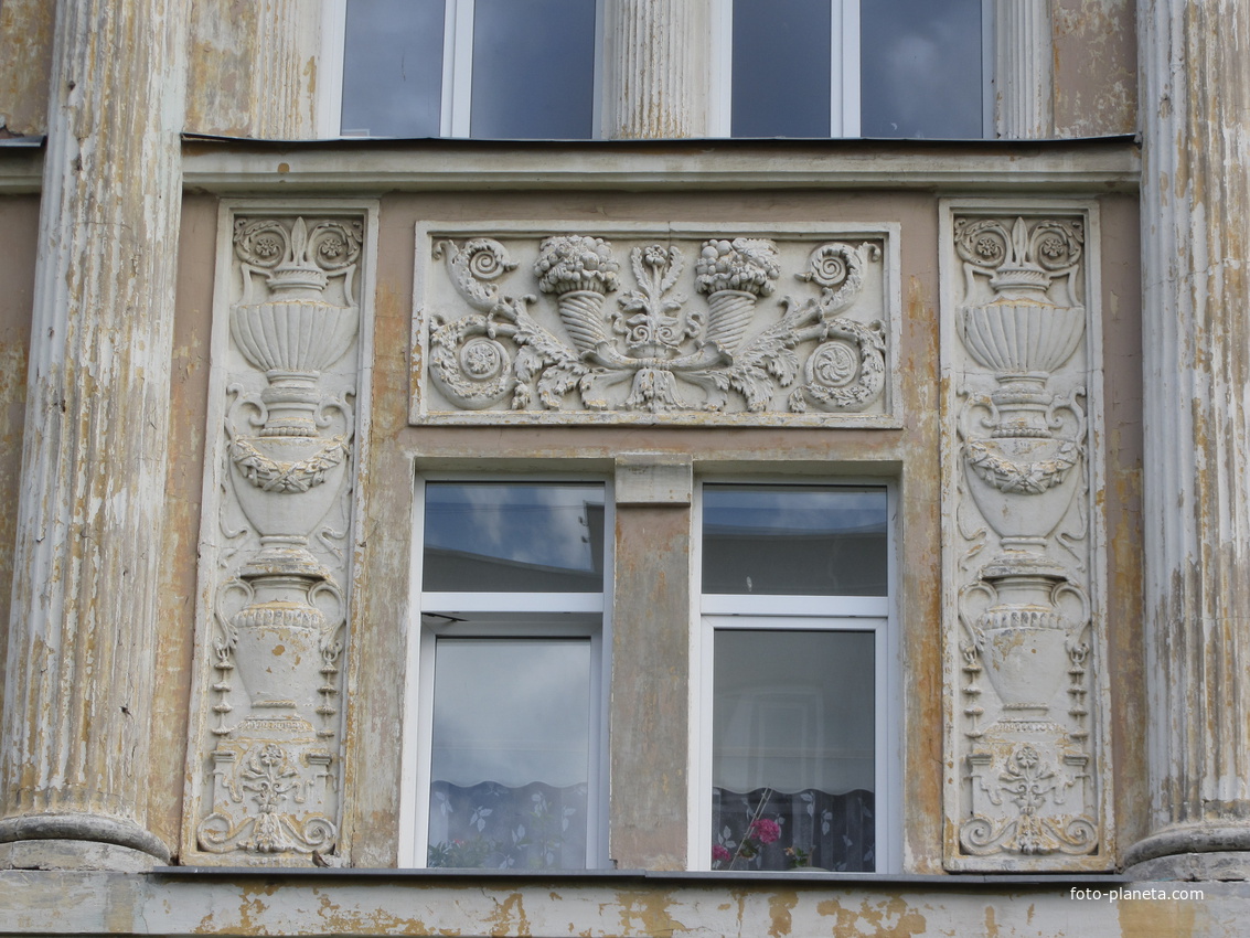 Keskallee, Кохтла-Ярве, фрагмент здания