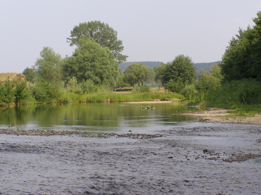 река Ик близ деревни Новомуслимово