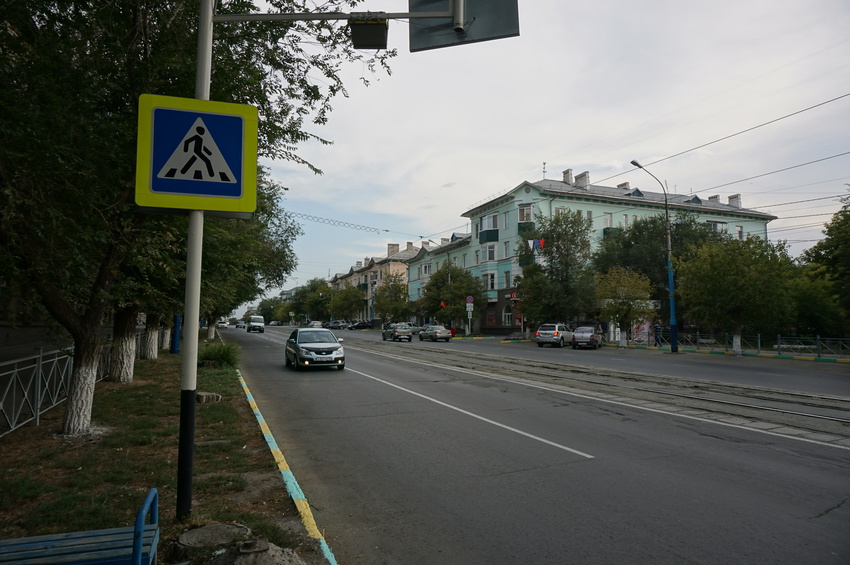 Проспект Ленина.В августе 2016г.