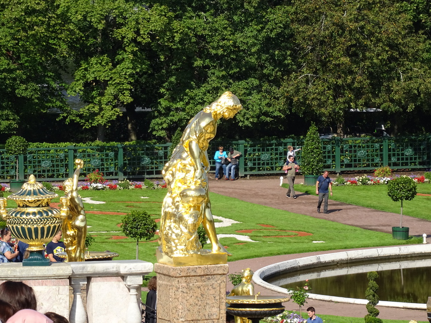 Большой фонтанный каскад