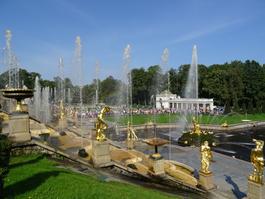 Большой фонтанный каскад