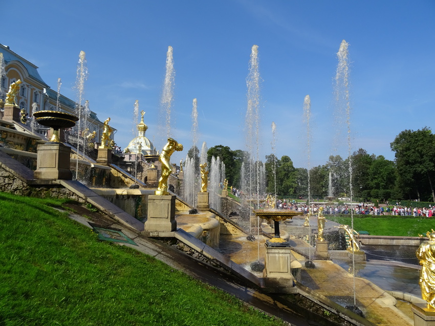 Большой фонтанный каскад