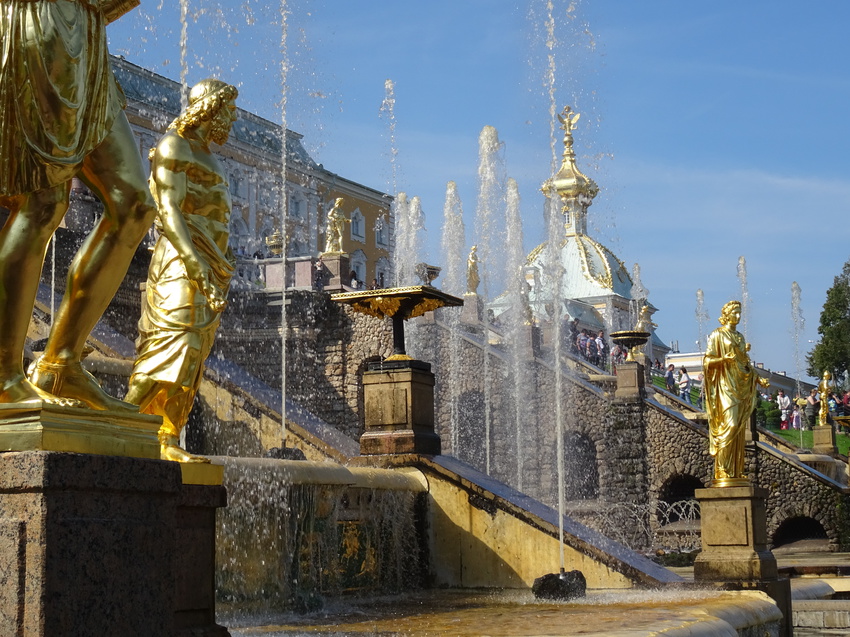 Большой фонтанный каскад