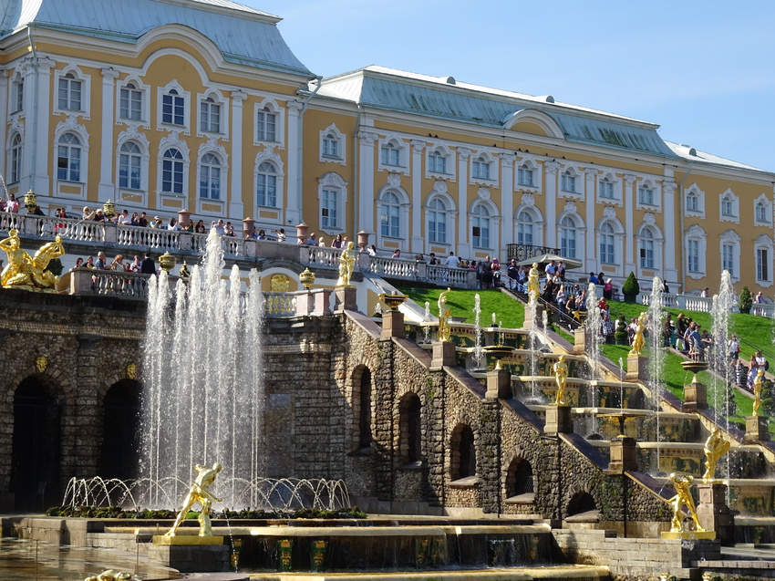 Большой фонтанный каскад