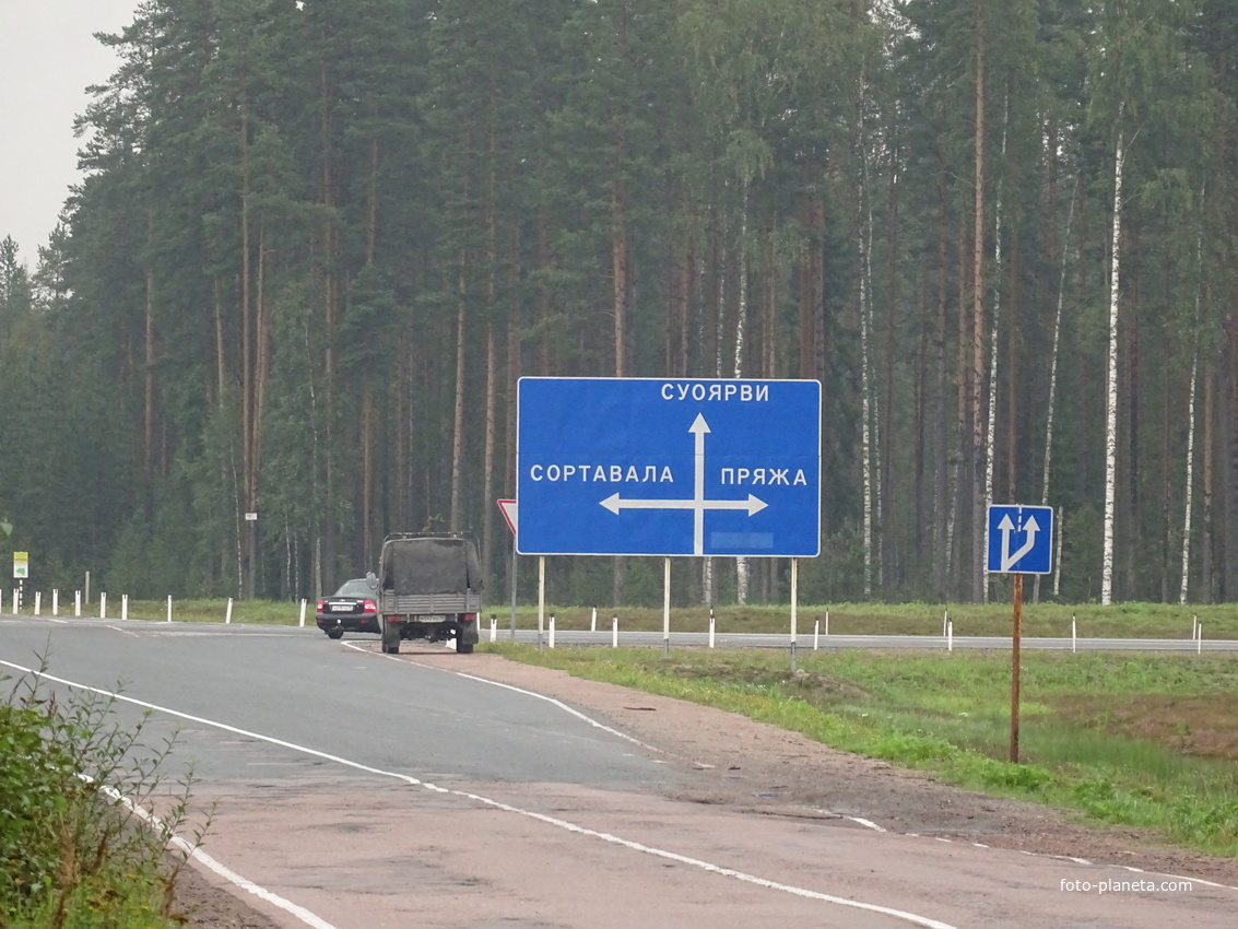 Карта пряжа сортавала