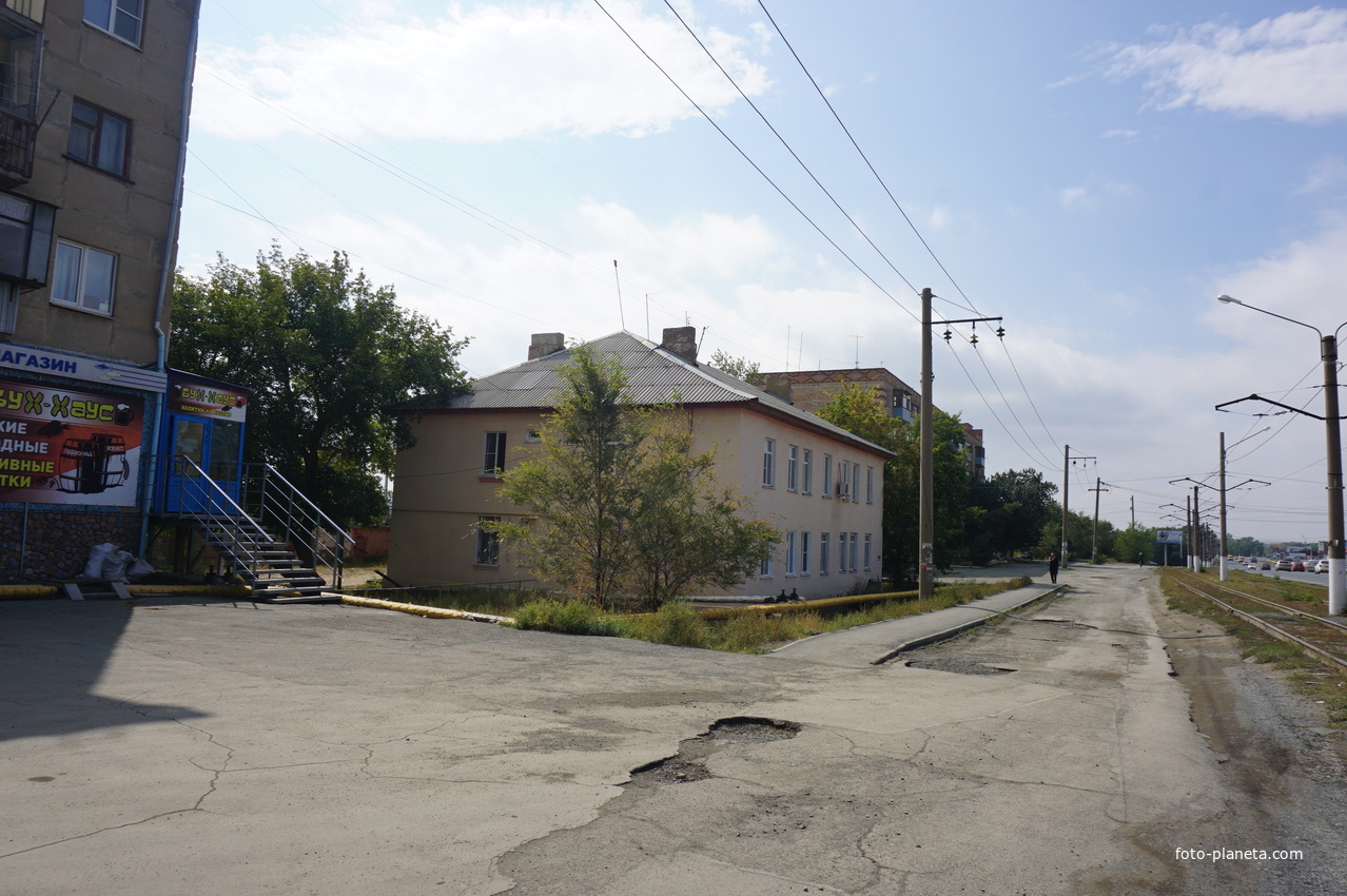 На транспортной.