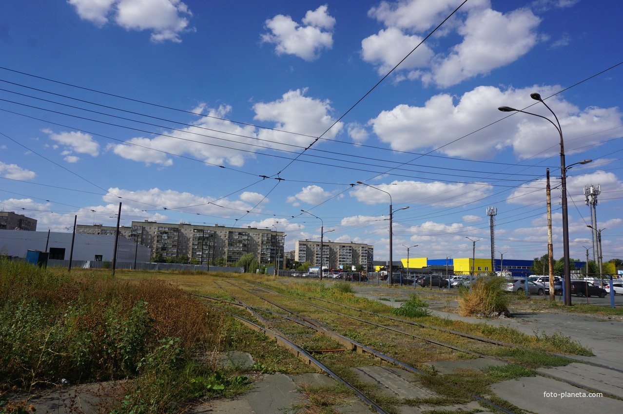 Кольцо трамвая №4.