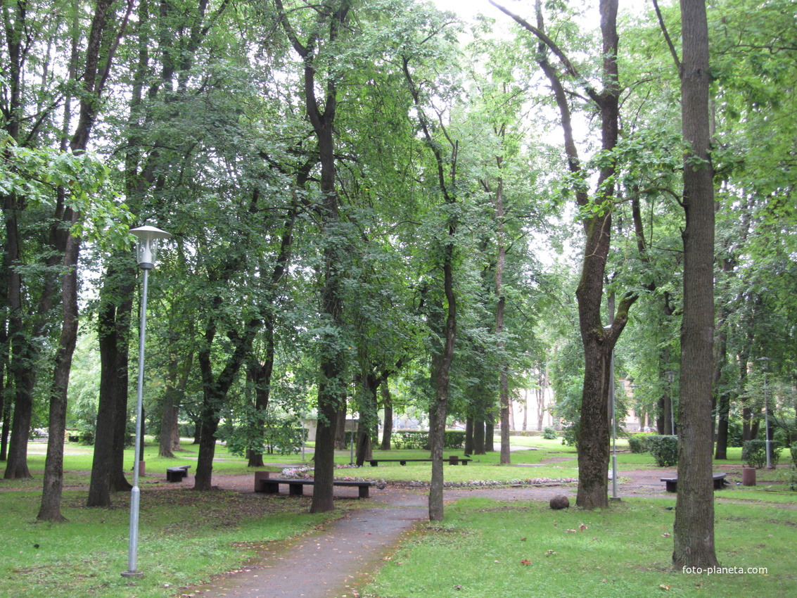 Нарва, район Кренгольма, сквер- ул  V. Gerassimovi