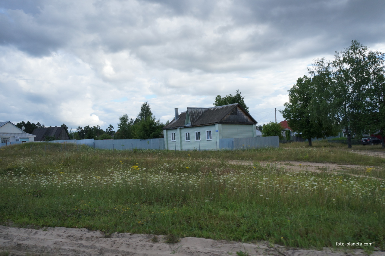 Село загорное. Гусь Железный деревня Полухтино. Полухтино Тверская область.