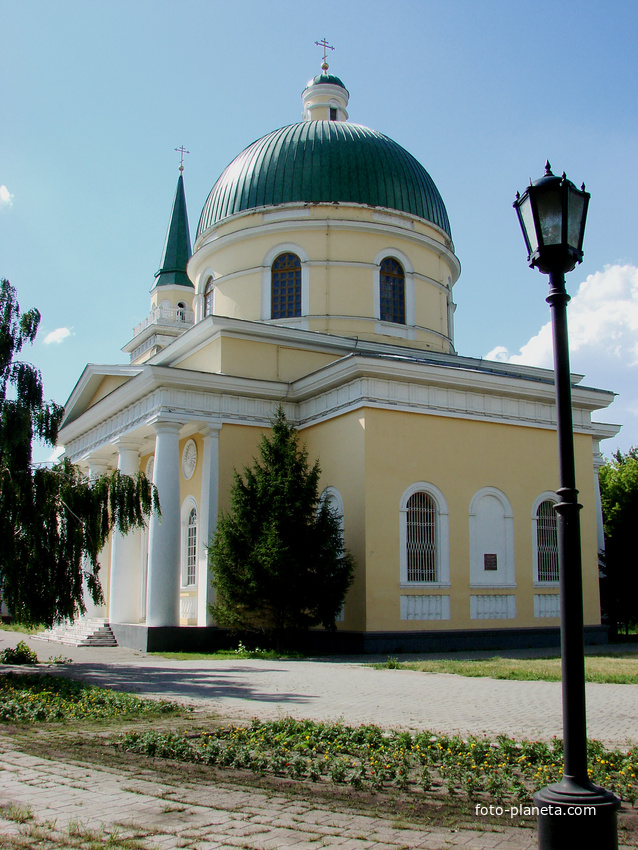 Омск. Собор Николая Чудотворца (Никольский войсковой казачий собор).  13 июля 2008 года