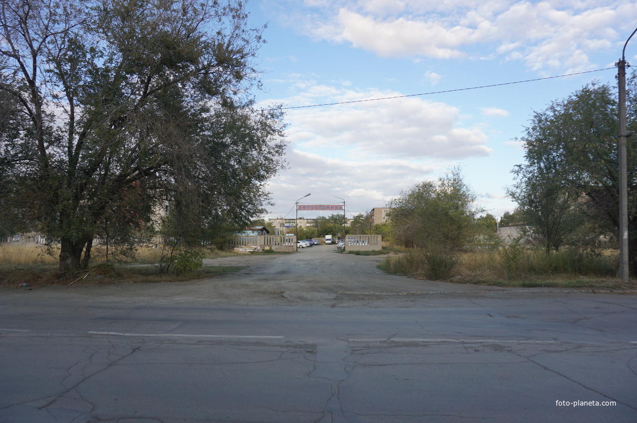 На улице Андреева.