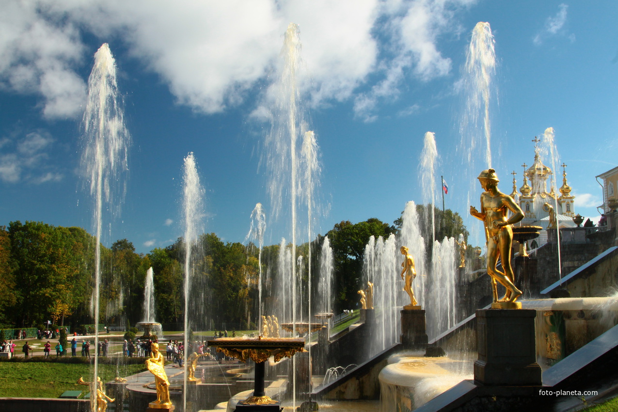Фонтаны Большого каскада