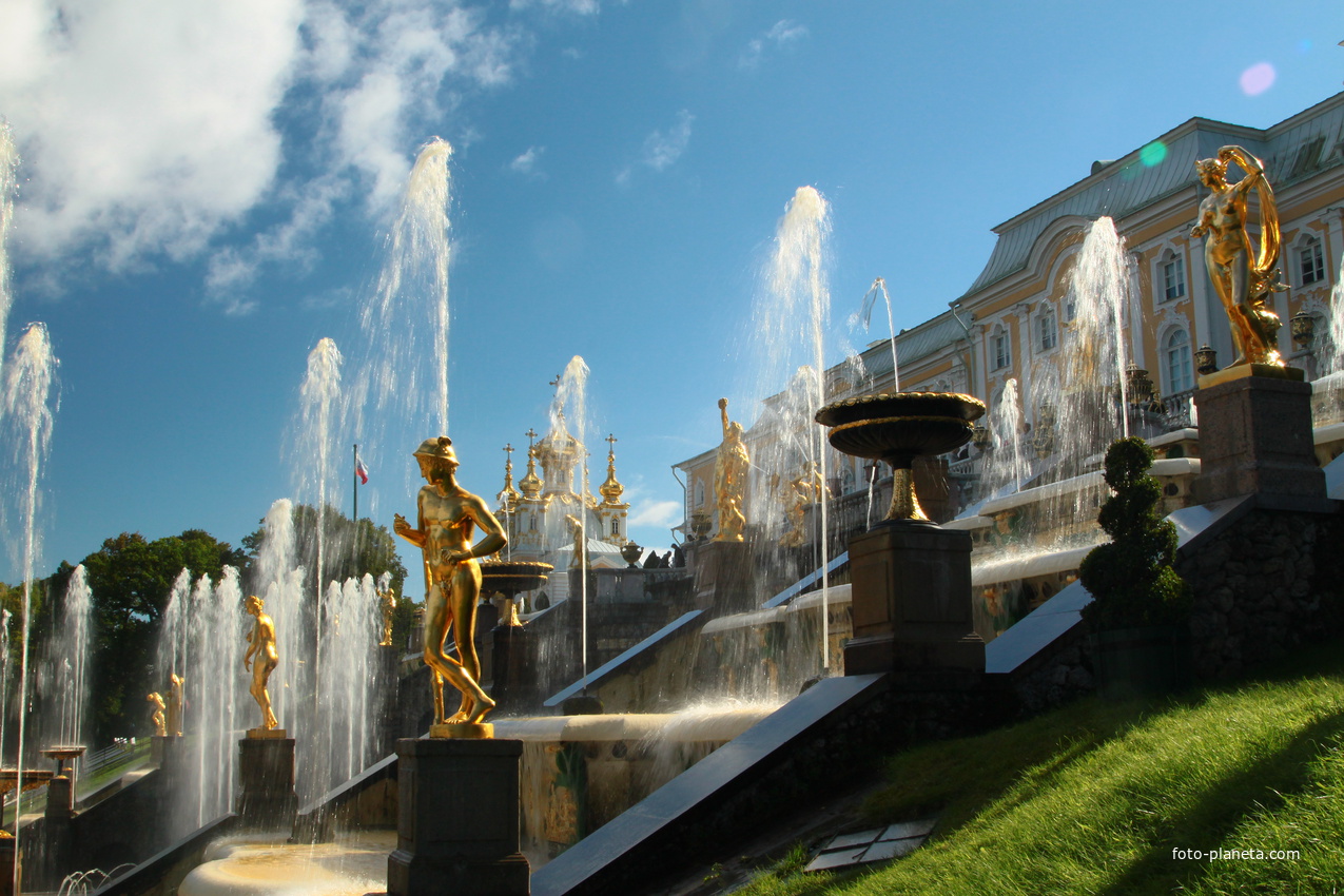 Фонтаны Большого каскада