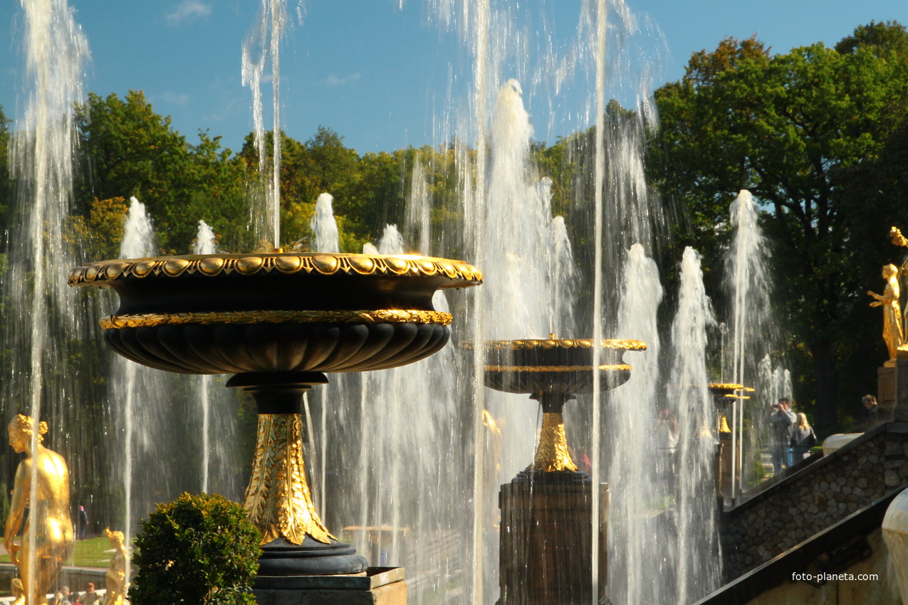 Фонтаны Большого каскада