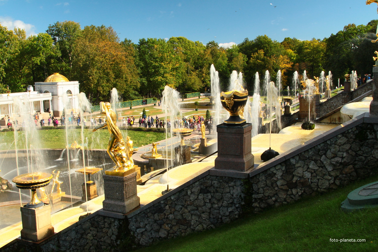 Фонтаны Большого каскада