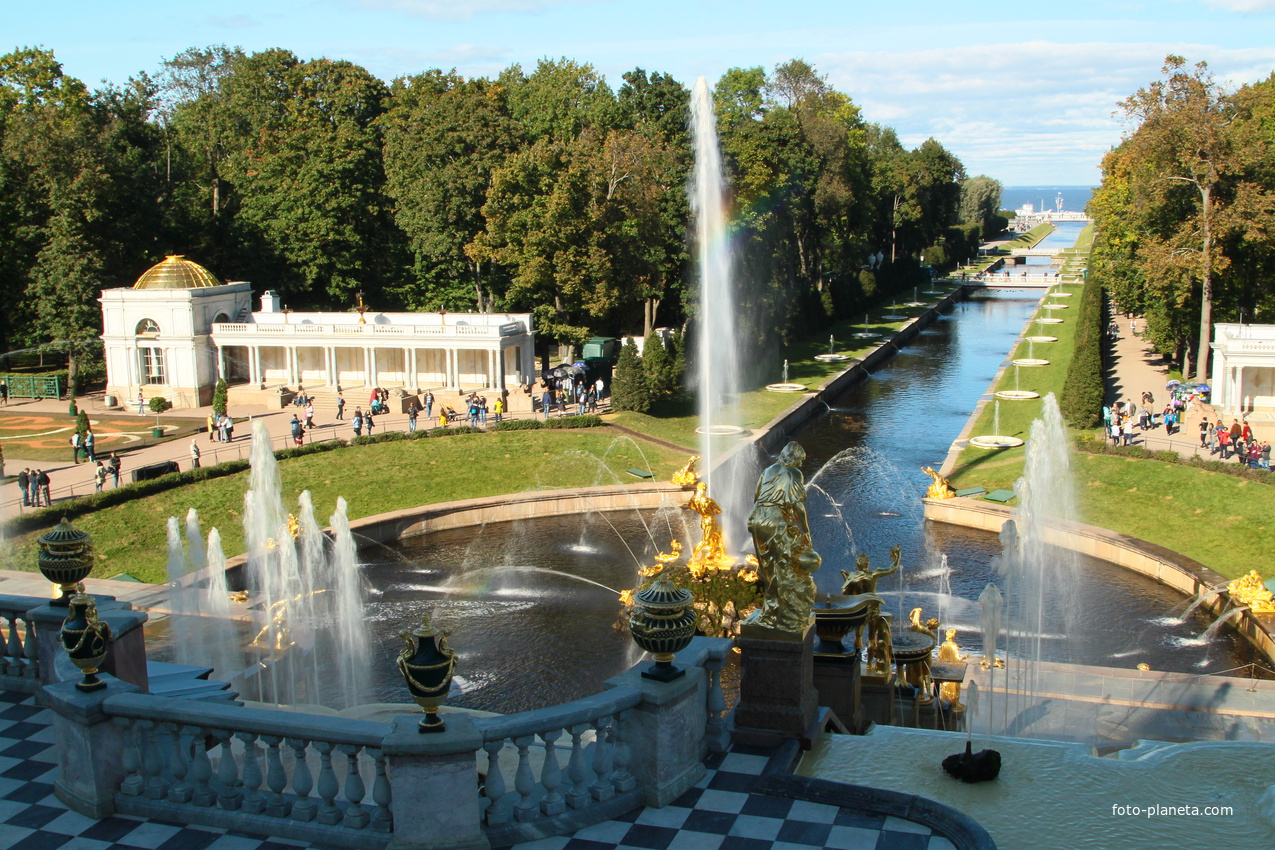 Фонтаны Большого каскада