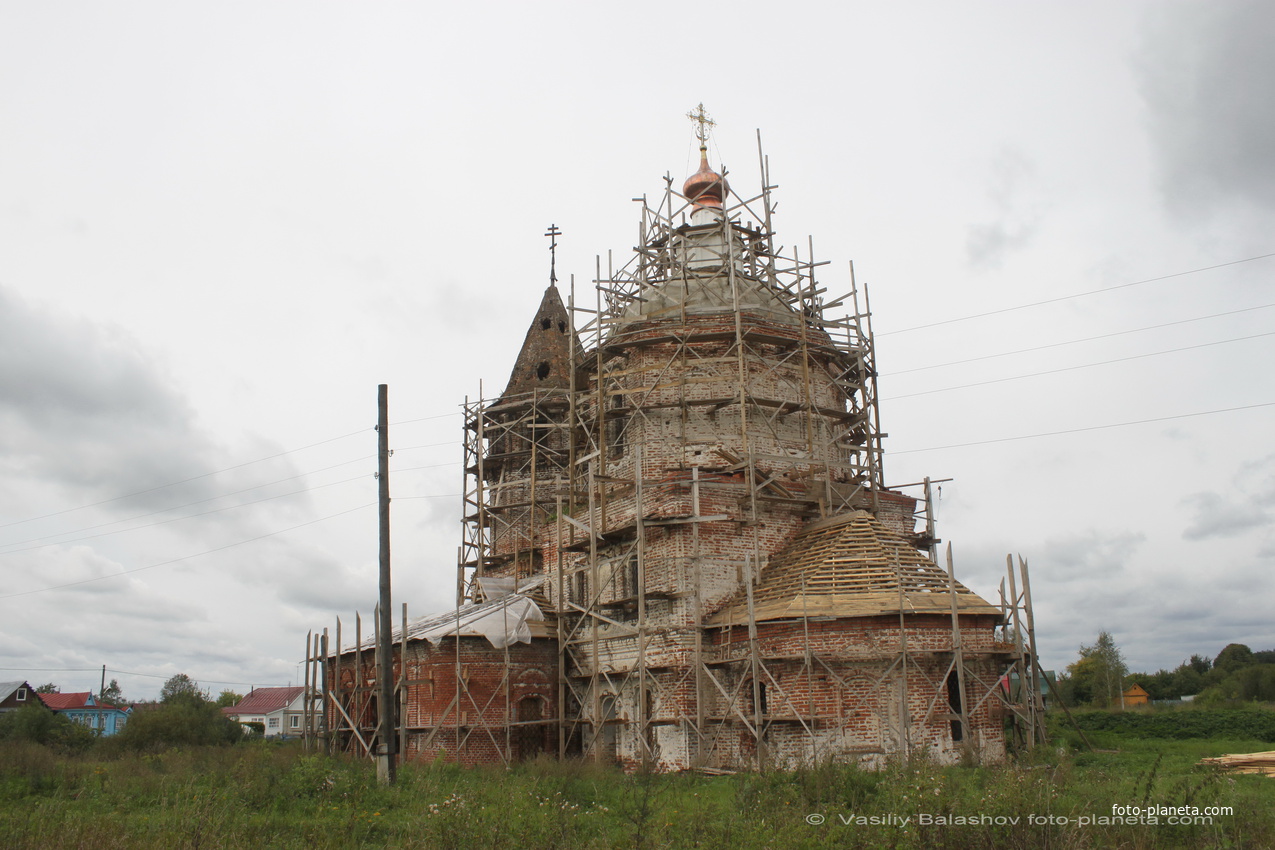 Реставрация Троицкой церкви