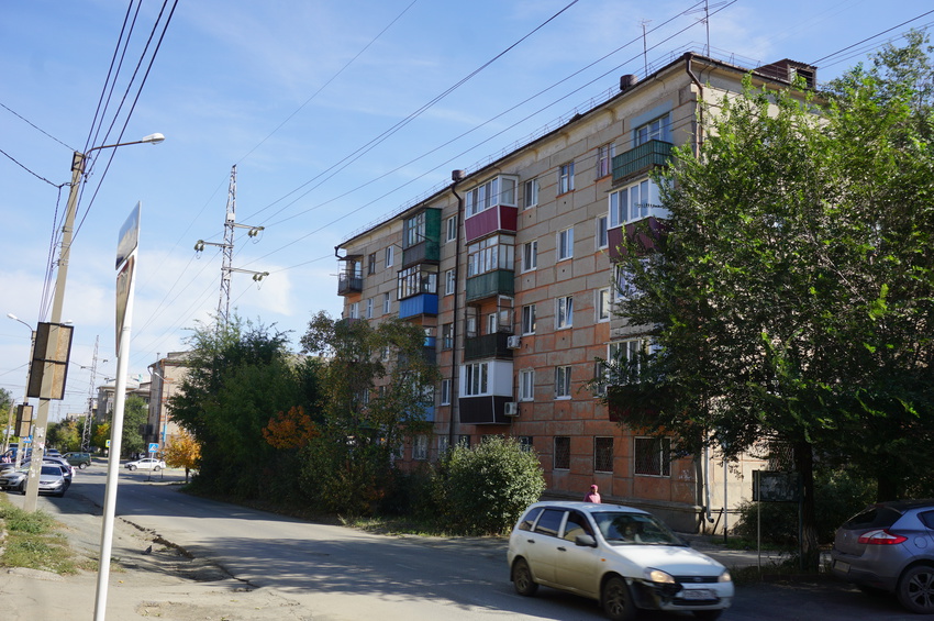 Улица Ленинского комсомола.