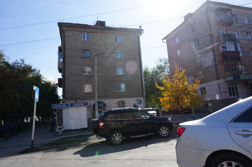 На улице Макаренко.