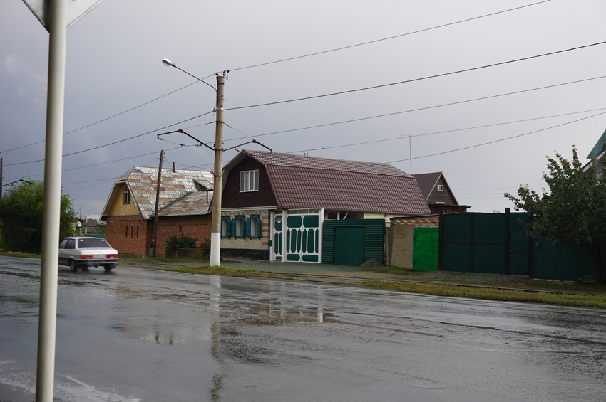 В старом городе.