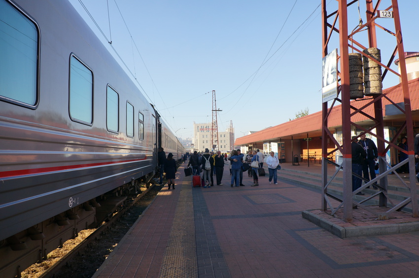 Желездорожный вокзал города Белгород