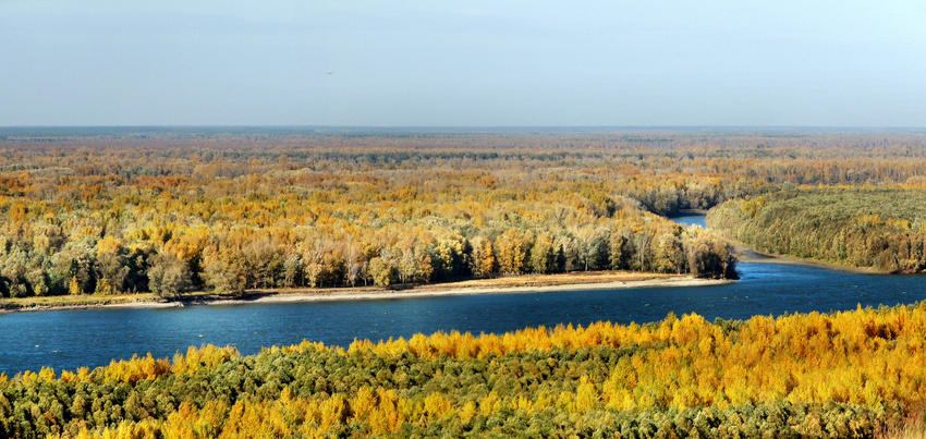 Осенняя Обь.