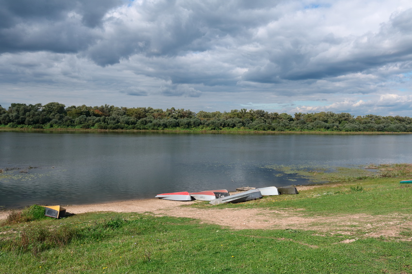 Кашира, река Ока