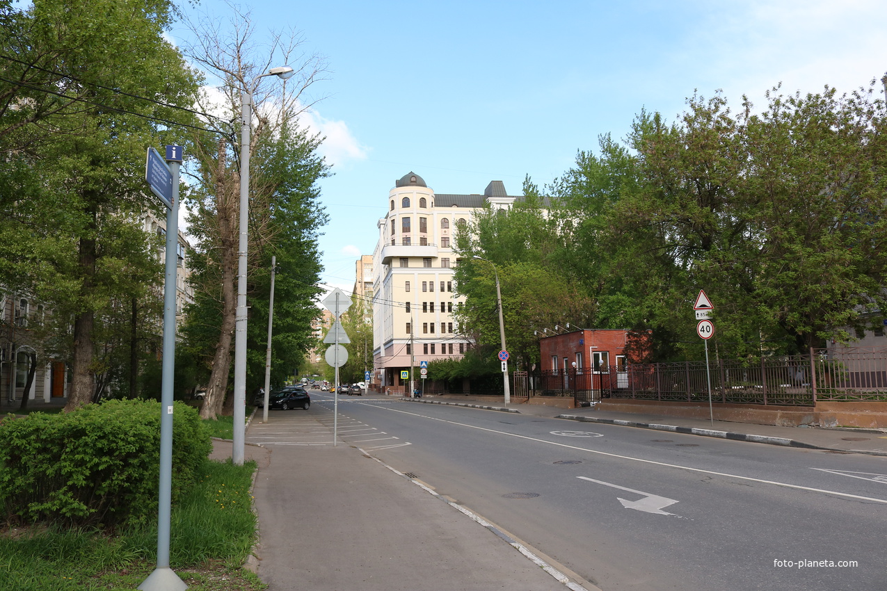 Новоспасский переулок. Кадетское училище СК РФ имени Александра Невского