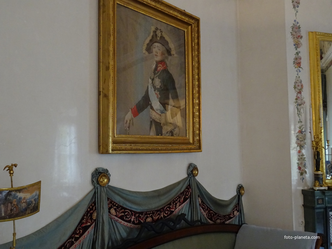 Павловский дворец. Спальня Марии Фёдоровны