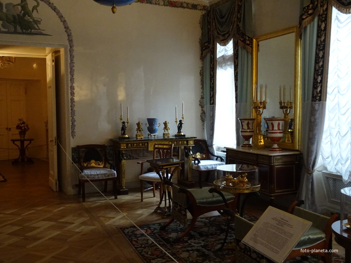 Павловский дворец. Туалетная комната Марии Фёдоровны