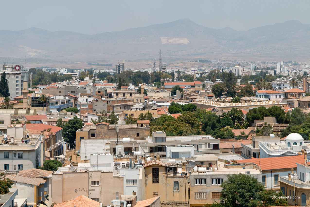 Никосия. Панорама.