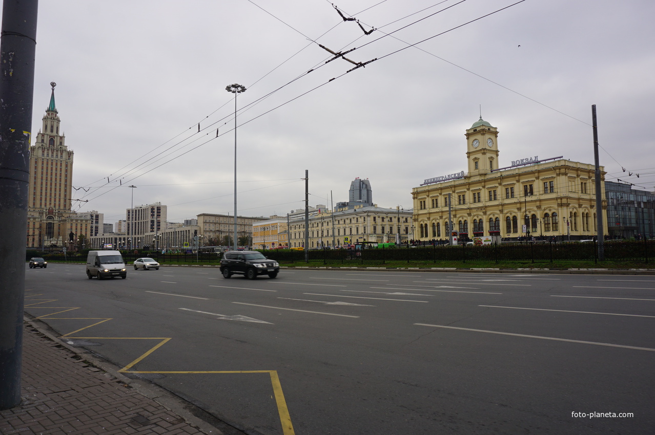 Москва. Площадь трёх вокзалов.