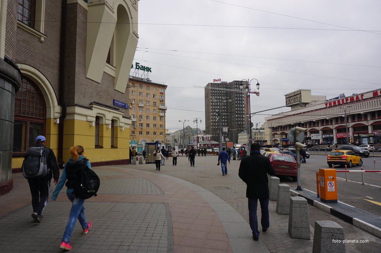 Район около Казанского вокзала.